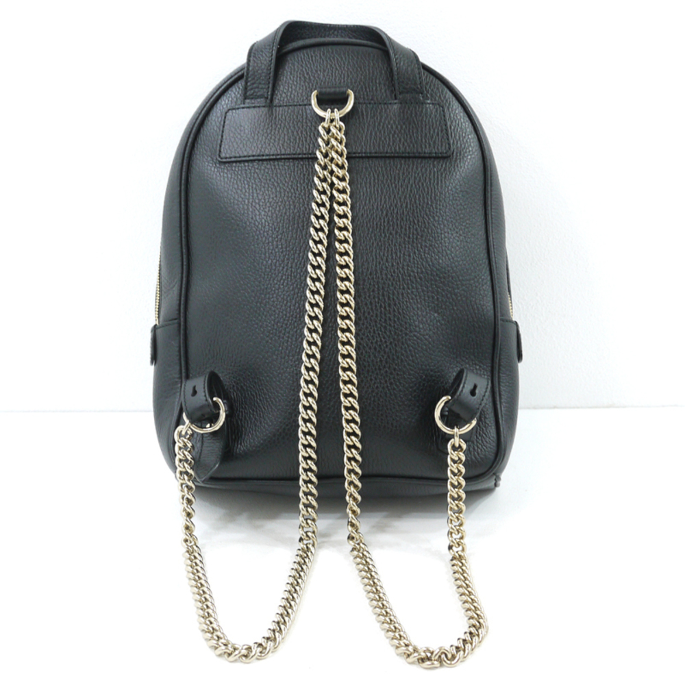 Gucci Soho Interlocking G Backpack Shoulder Black - image 3